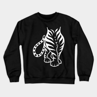 'Tiger Body' Awesome Costume Halloween Crewneck Sweatshirt